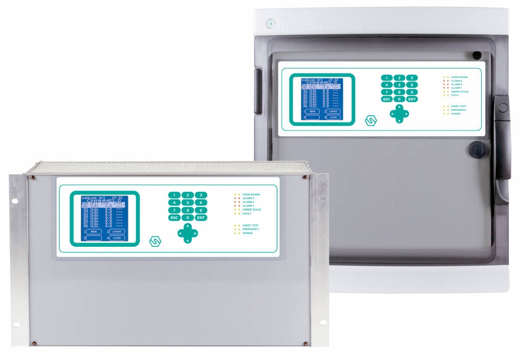 MULTISCAN++ S2 centrale rilevazione gas, industriale, Pharmaceutical industry