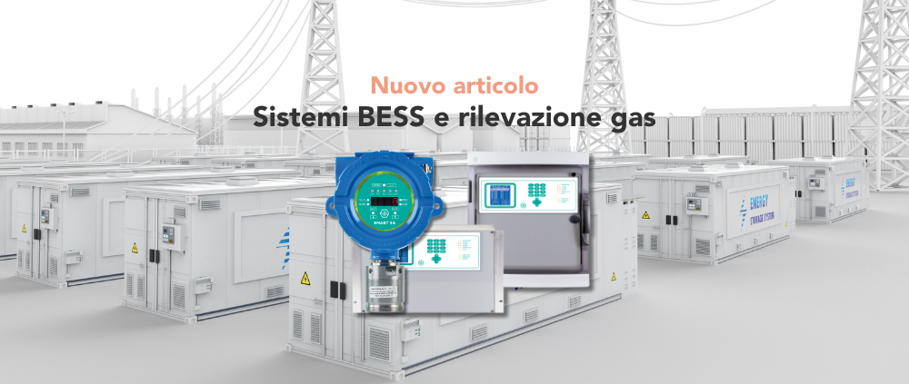 Sistema BESS e rilevazione gas